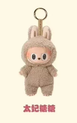 Genuine Labubu 1st And 2nd Generation Series Vinyl Pendant Doll Model Toys Cute The Monster Labubu Keychain Toy Christmas Gift 
