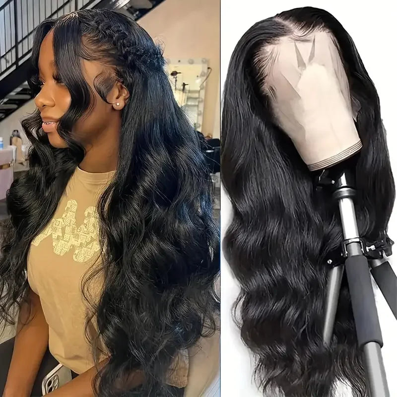 Body Wave 4x4 HD Lace Closure Glueless Wig Human Hair 180% Vietnamese 13x4 13x6 360 Transparent Lace Frontal Brazilian Wig Sale