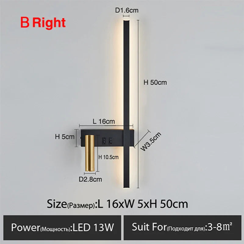 Wall Lamps Nordic Modern Led Lights