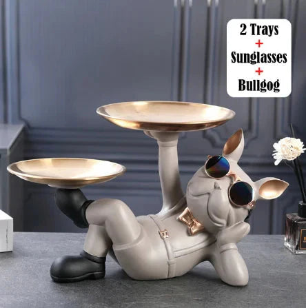 Bulldog Statue Decoration Accessories