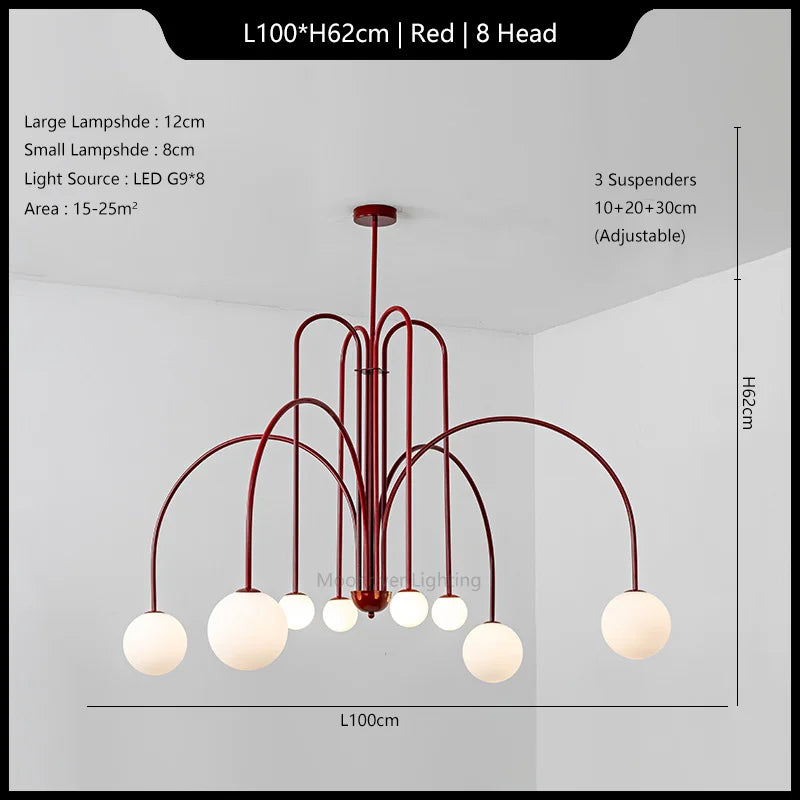 Italian Room Decor Ceiling Lamp Magic Beans