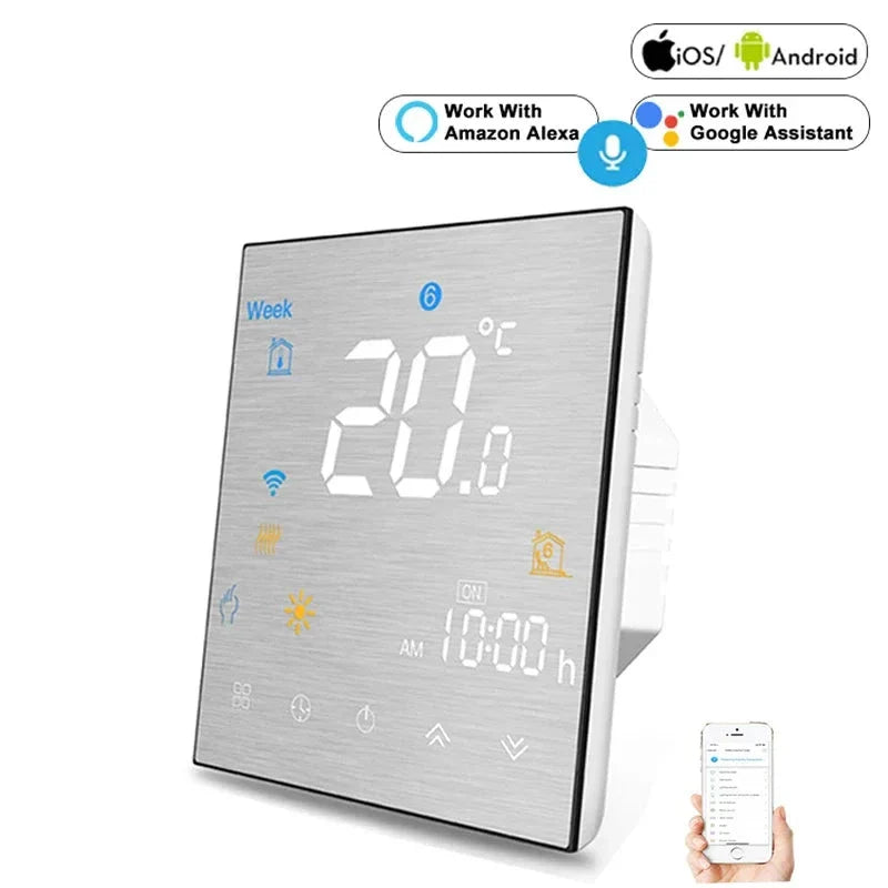 WiFi Smart Thermostat Temperature Controller for Water Electric Floor Heating