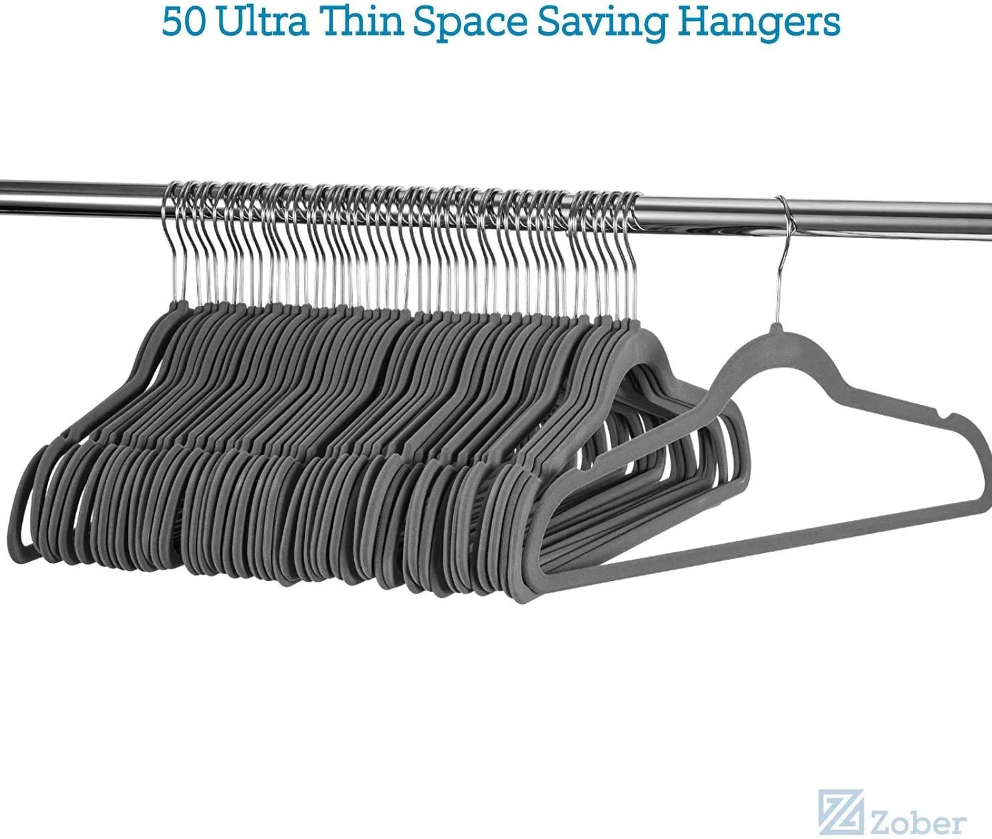 10 pcs /lot Velvet Hangers Non-Slip Clothes Rack Suit Shirt Coat Space Saving Hangers