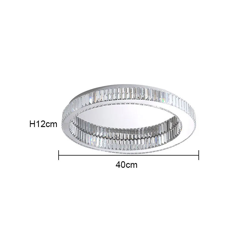 Modern Gold Crystal  Ceiling Chandelier  Led Indoor Lighting Decor