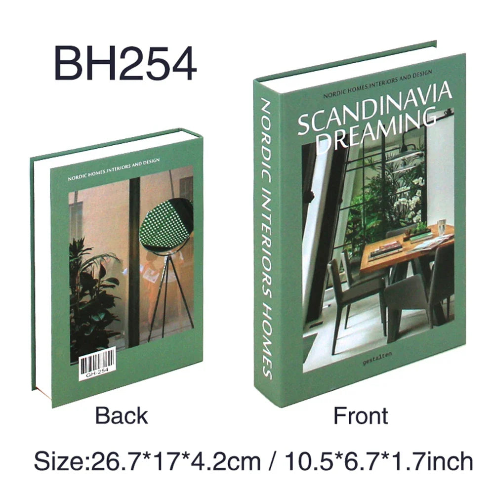Fashion Fake Books for Decoration