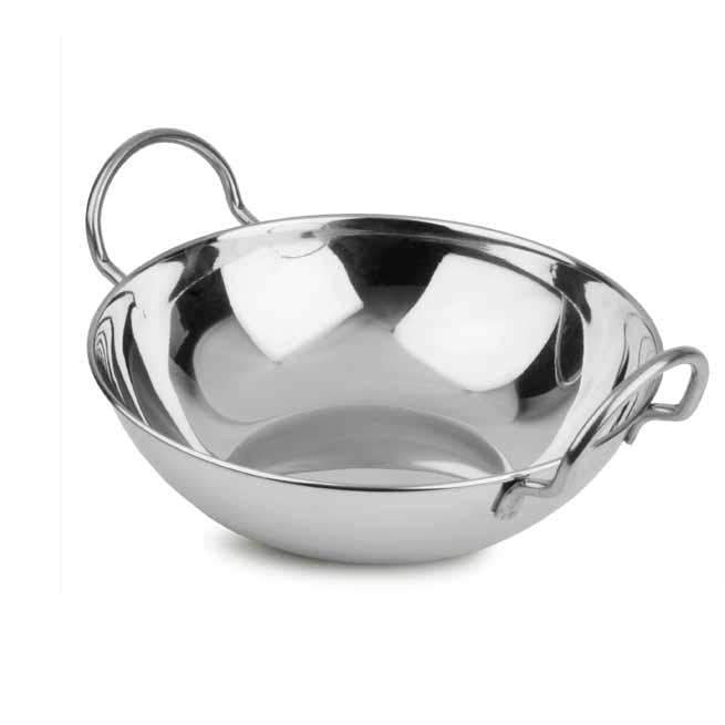 Stainless Steel Curry Serving Dish 15cm Indian Food Utensil
