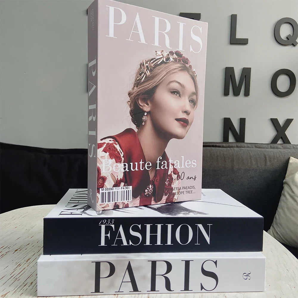 Fashion Fake Books for Decoration