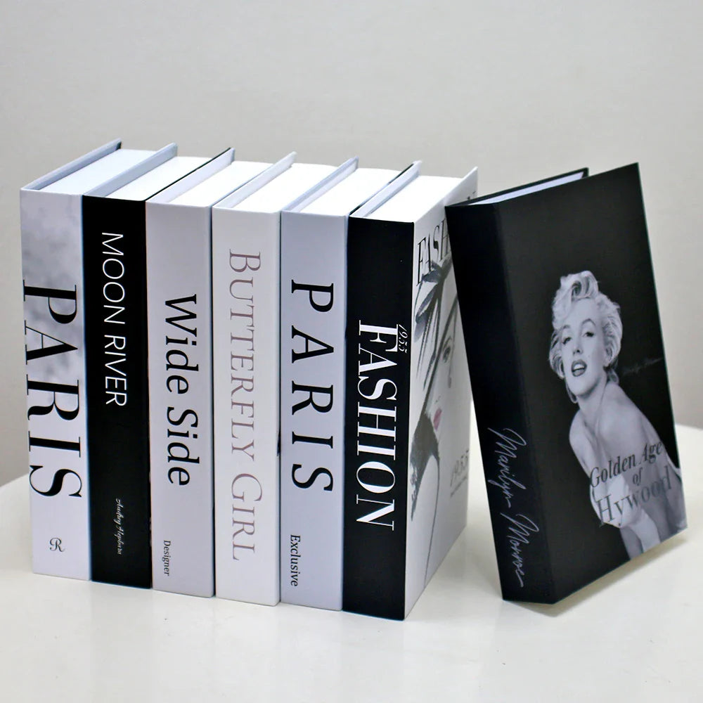 Fashion Fake Books for Decoration