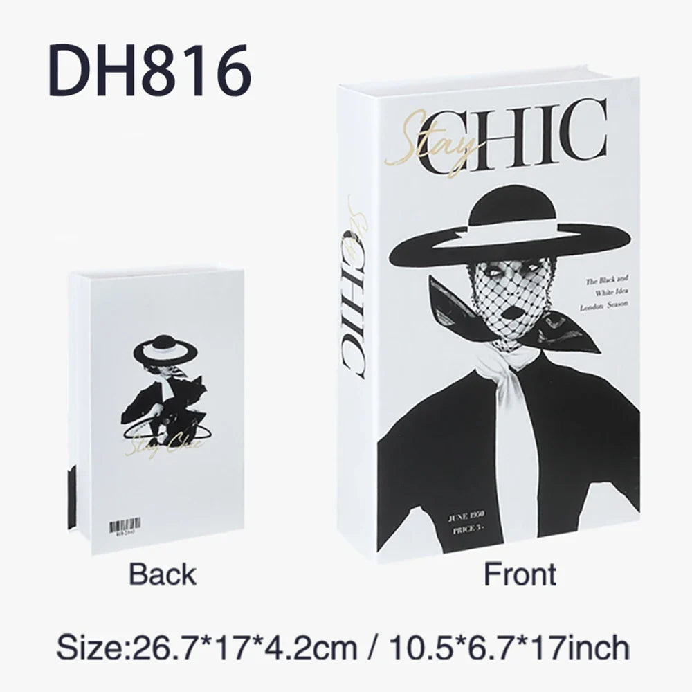 Fashion Fake Books for Decoration
