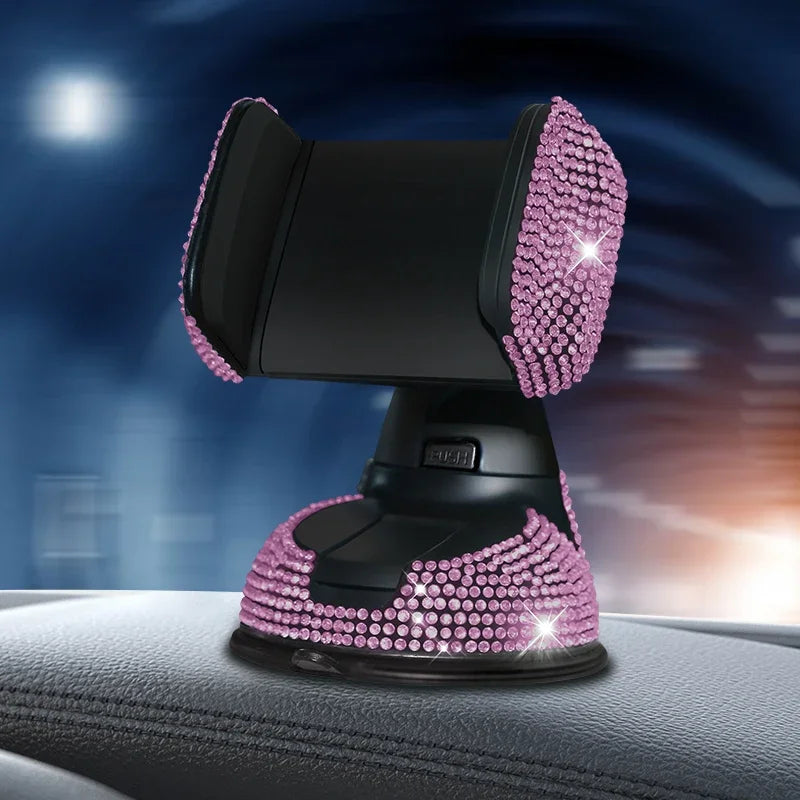 Diamond Cell Phone Holder for Car Phone Mount