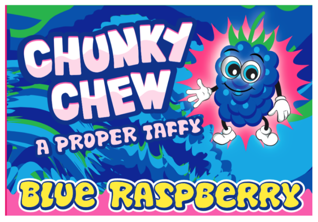 Chunky Chew - Blue Raspberry