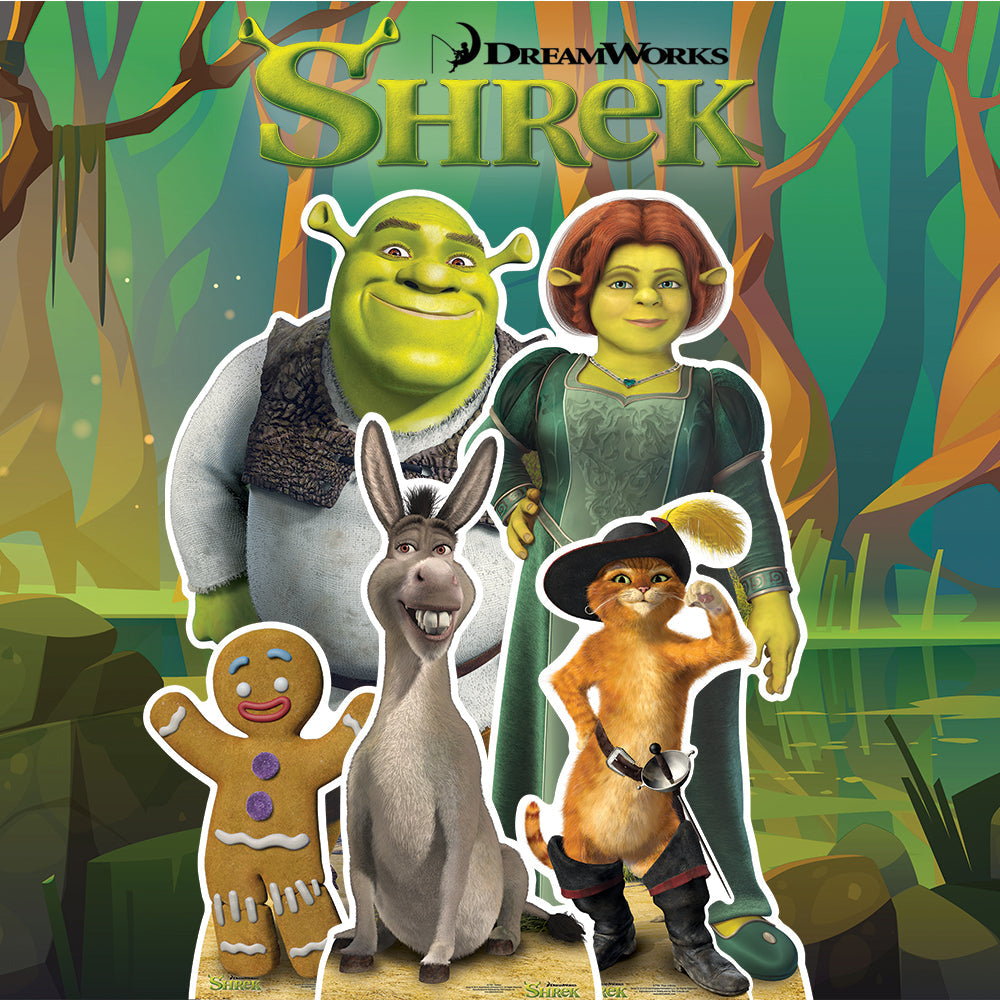 SC917 Shrek (STAR MINI) Cardboard Cut Out Height 94cm