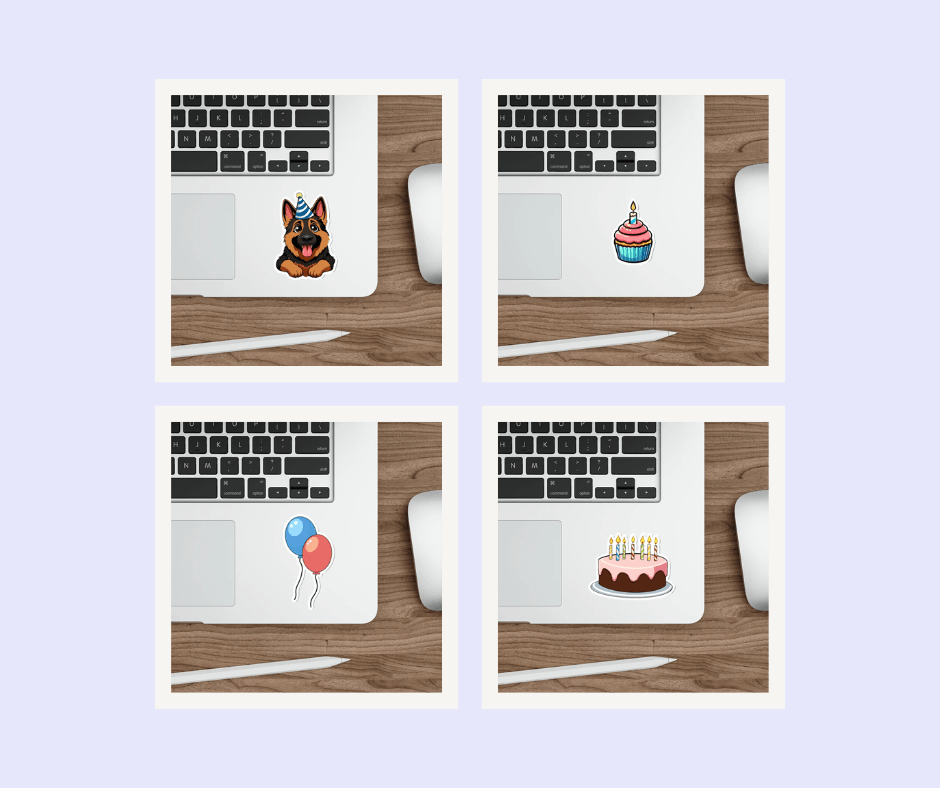 Birthday Celebration Sticker Bundle