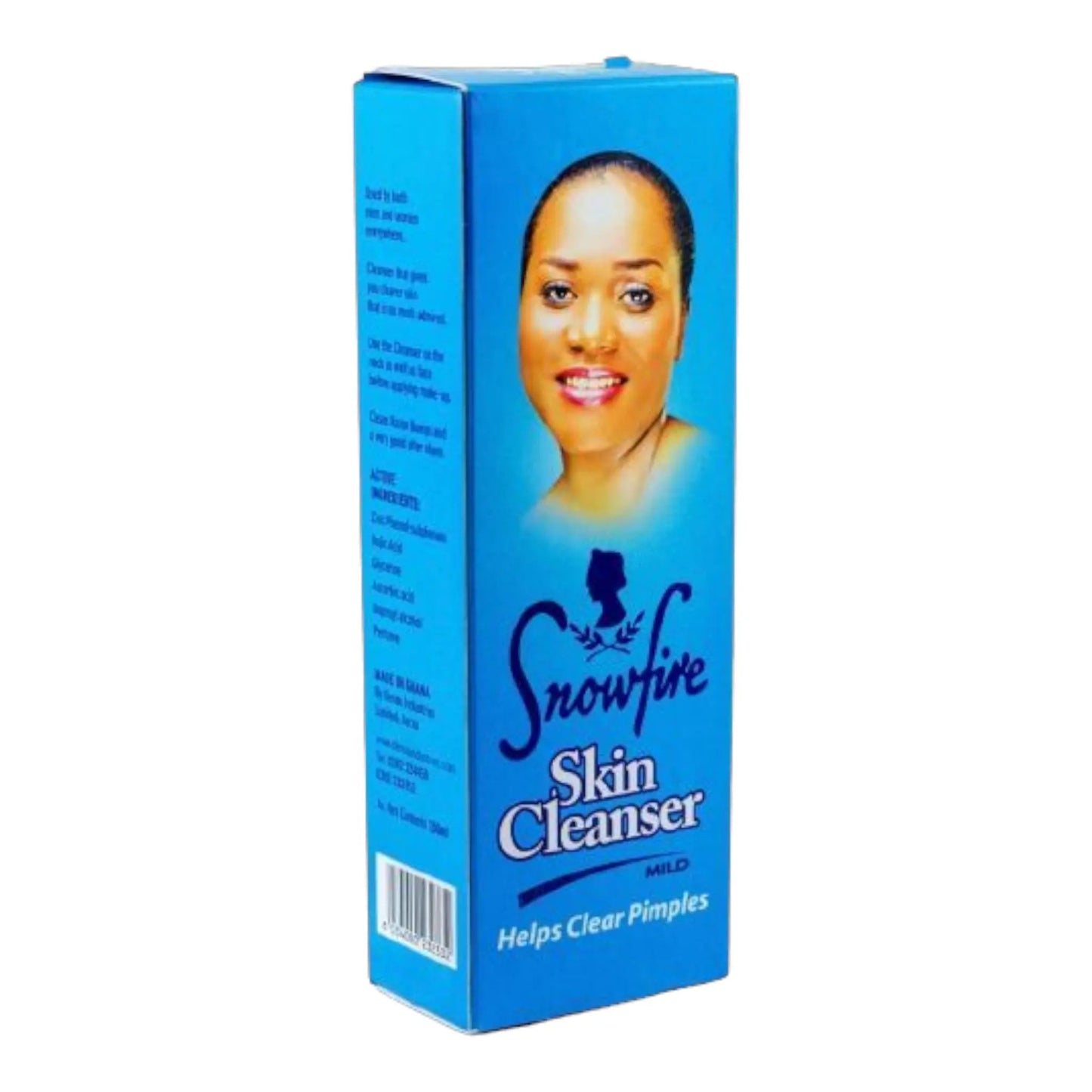 Snowfire Skin Cleanser Helps Clear Pimples