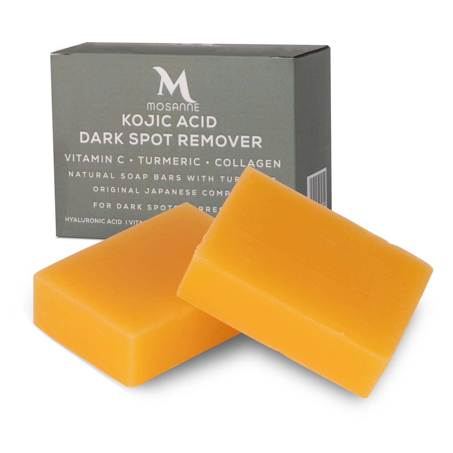 MOSANNE Kojic Acid Dark Spot Remover Soap - 2 pack