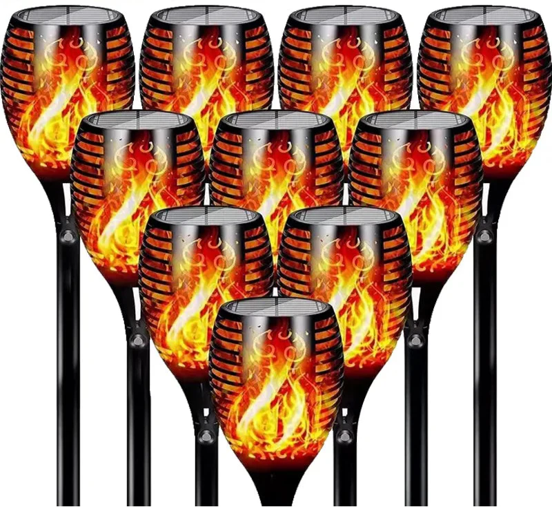 Solar Flame Torch Lights