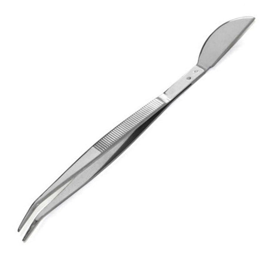 Ryuga Stainless Steel Bonsai Tweezers / Spatula Combination Tool