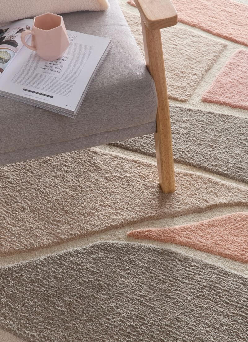 Strata Abstract Rug – Soft Touch Deep Pile