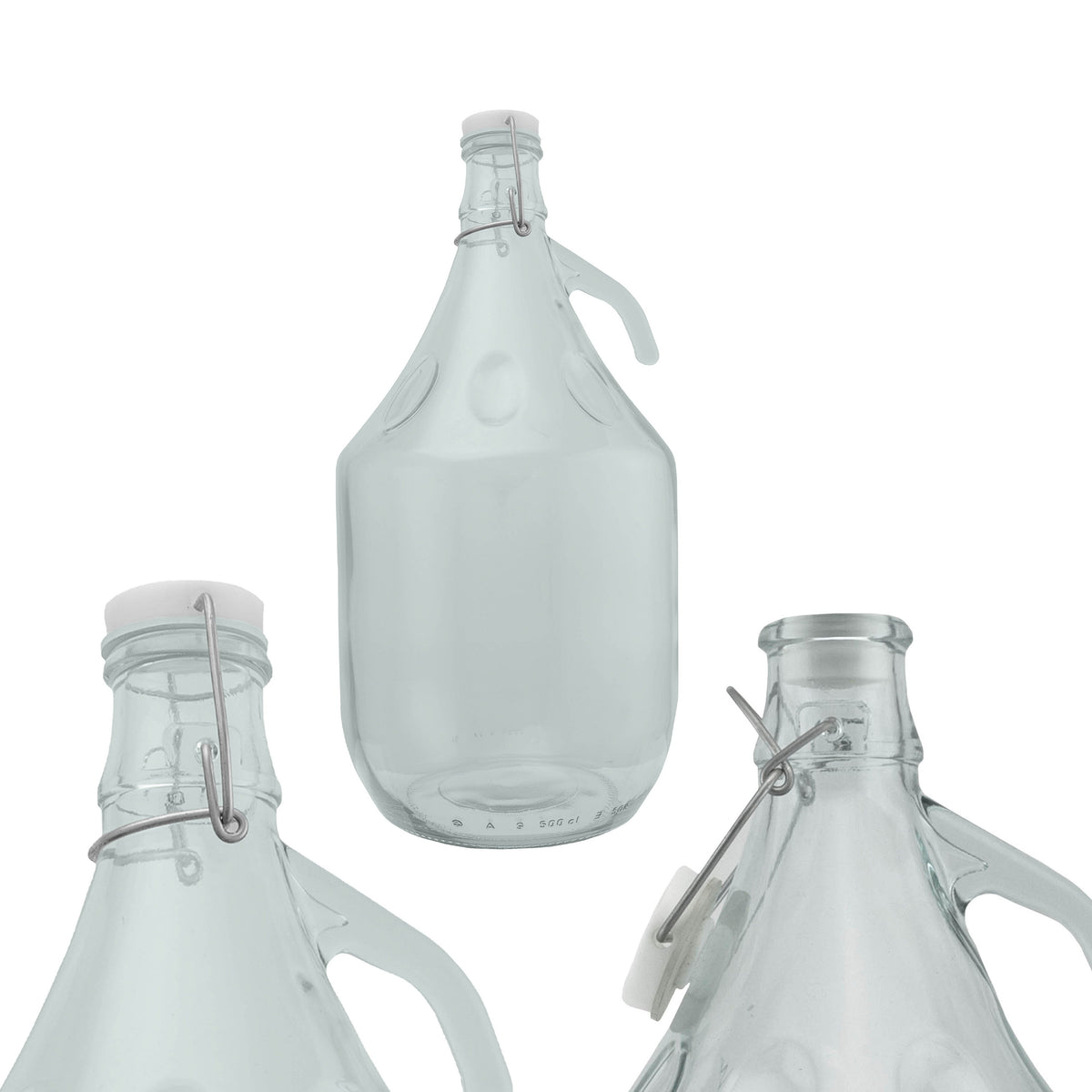 Glass Demijohn 5L With Swing Top Cap DIY Tool Accessory Home and Garden Use