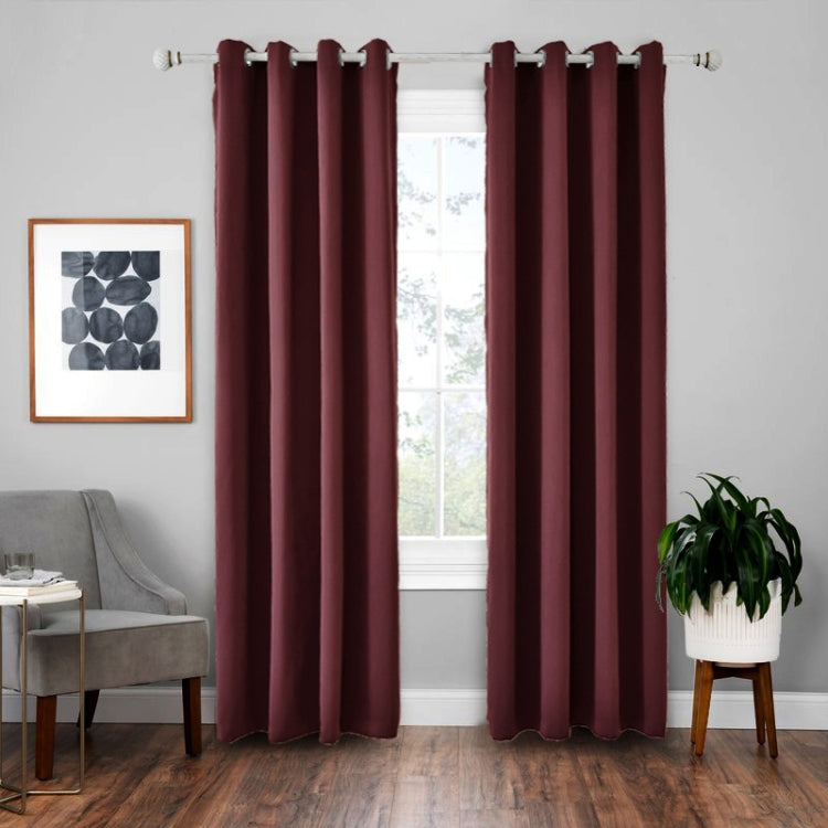 High-precision Curtain Shade Cloth Insulation Solid Curtain, 52x63 Inch(132x160CM)