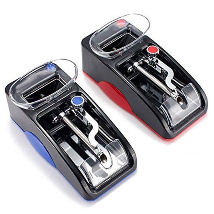 Electric Easy Automatic Cigarette Rolling Machine Tobacco Injector Maker Roller EU Plug(Red)