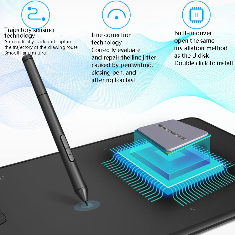 10Moons  G12 Digital Board Can Be Connected To Mobile Phone Hand Drawn Board Computer Painting Board Network Class Input Panel