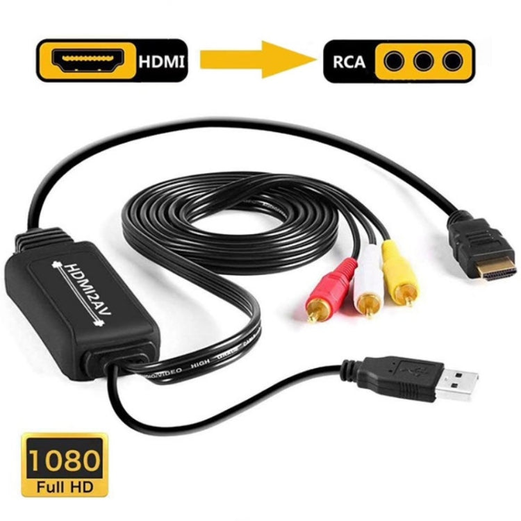 RL-HTAL1 HDMI to AV Converter Specification: Male to Male Confinement + HDMI Converter