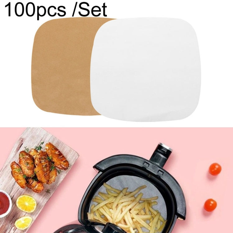 Air Fryer Special Paper Pad Grilled Meat Paper Oil Absorbed Paper, Color Random Delivery, Square Without Hole (21.5cm), Square With Hole (23cm), Square Without Hole (23cm), Square With Hole (24cm), Square Without Hole (24cm), Square With Hole (25cm)