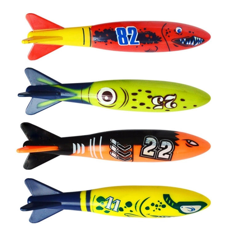 Large Torpedo Diving Swimming Pool Toys Children Summer Water Toys, 4PCS Torpedo, 3PCS Octopus, 4PCS Hard Ring, 4PCS Soft Ring, 3PCS Small Seaweed, 3PCS Big Seaweed, 8PCS Small Stones (large), 8PCS Big Stones (small), 4PCS Sea Horses, 4PCS Sharks
