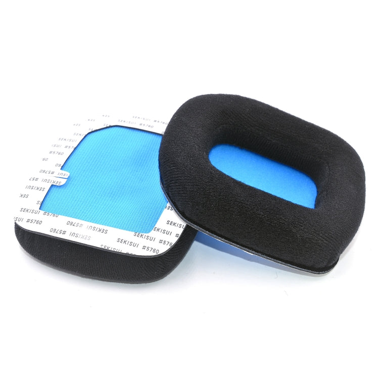 For Logitech Astro A20 2pcs Fleece Memory Foam Headphone Covers Earmuffs