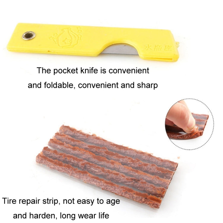 11pcs/set Car Vacuum Tire Tools Tire Needle Rubber Strip Tool Set
