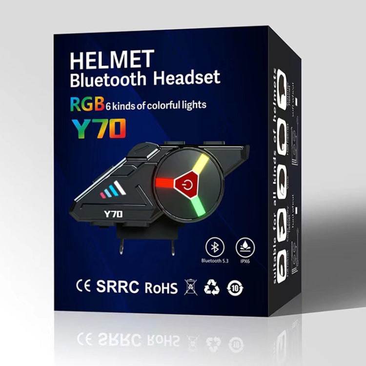 KUQIBAO Motorcycle Helmet Built-in Waterproof Bluetooth Earphone(Hard Microphone)