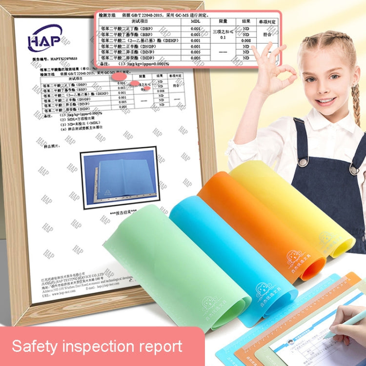 YAOJIE Non-Slip Exam Pad Student Stationery Drawing Writing Soft Board Office Writing Mat, A3 White, A3 Pink, A3 Blue, A4 White, A4 Pink, A4 Blue