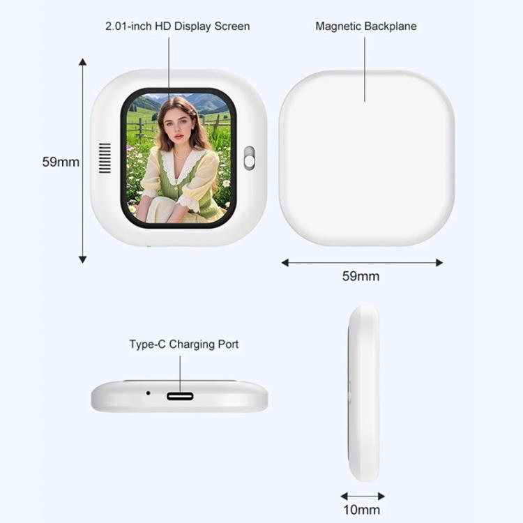 X3 Wired Smartphone Selfie Mirror Display – Rear Camera Selfie Screen