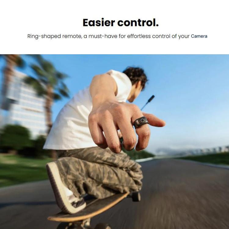 For Insta360 X6 / X4 Air / GO Ultra / X5 / Ace Pro 2 Original Ring Remote