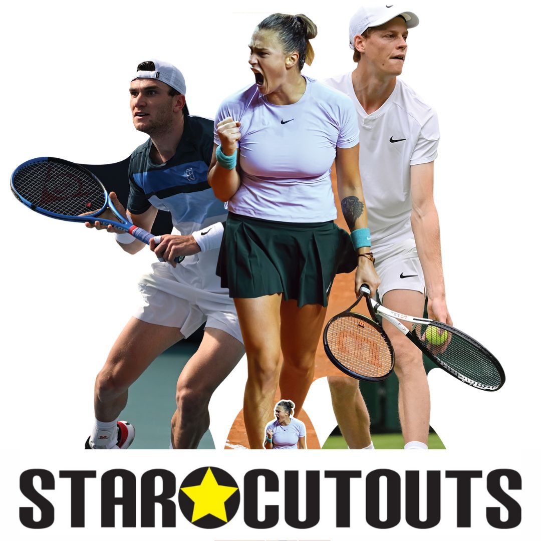 CS1211 Jack Draper - Tennis Player Cardboard Cut Out Height 159cm