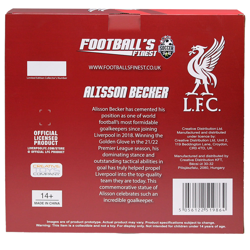 Liverpool Alisson Becker 60cm Statue