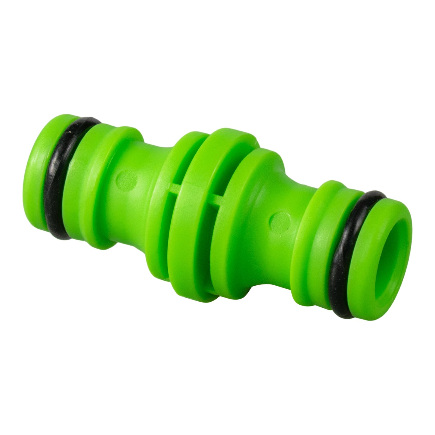 Two Way Connector Male 23mm Green Drip Irrigation Fitting DIY Workshop Accessory