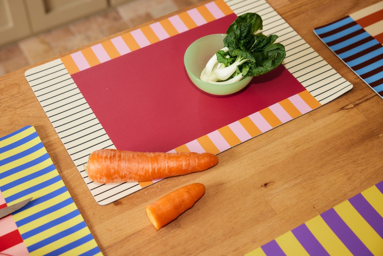 Tangerine Placemat Set