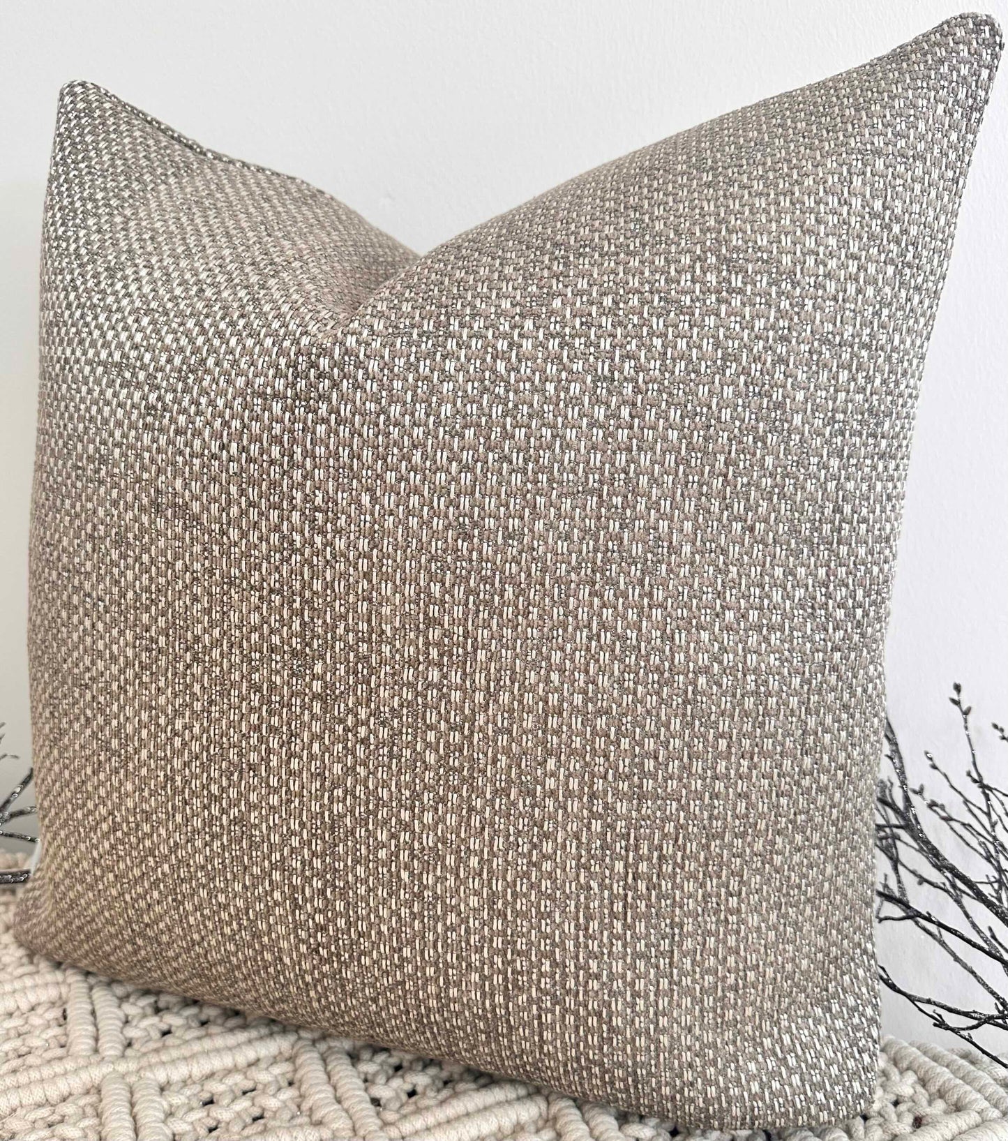 The Couture Cushion - The Taupe Autry - Style No. 49