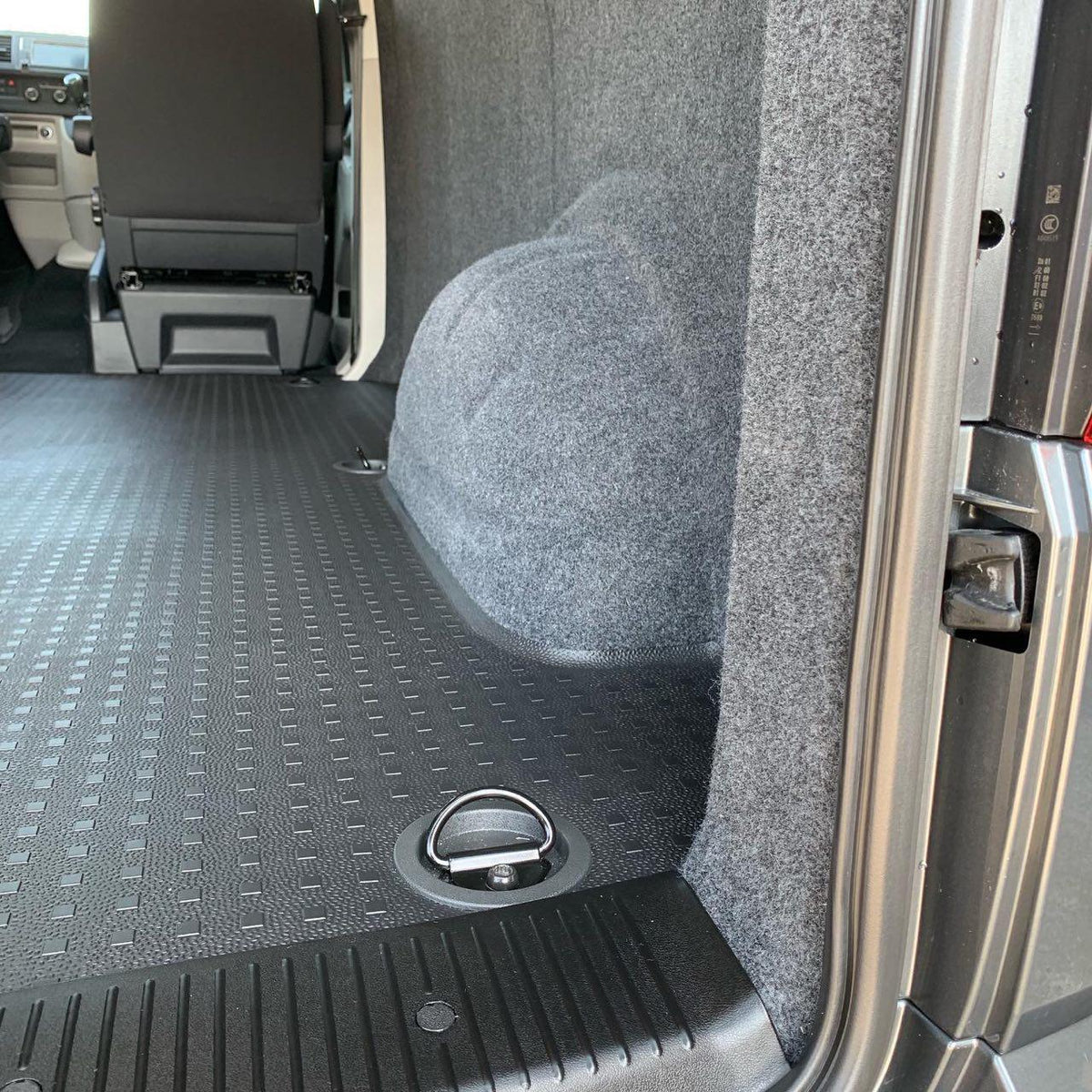 For VW T5/T5.1 Transporter V2 Rear Tailgate Threshold Cover Full Length Plastic | Van-X