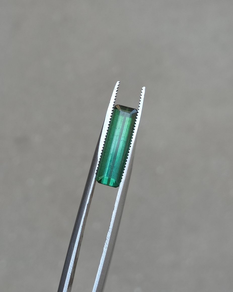 3.4ct Natural Green Tourmaline Gemstone - October Birthstone