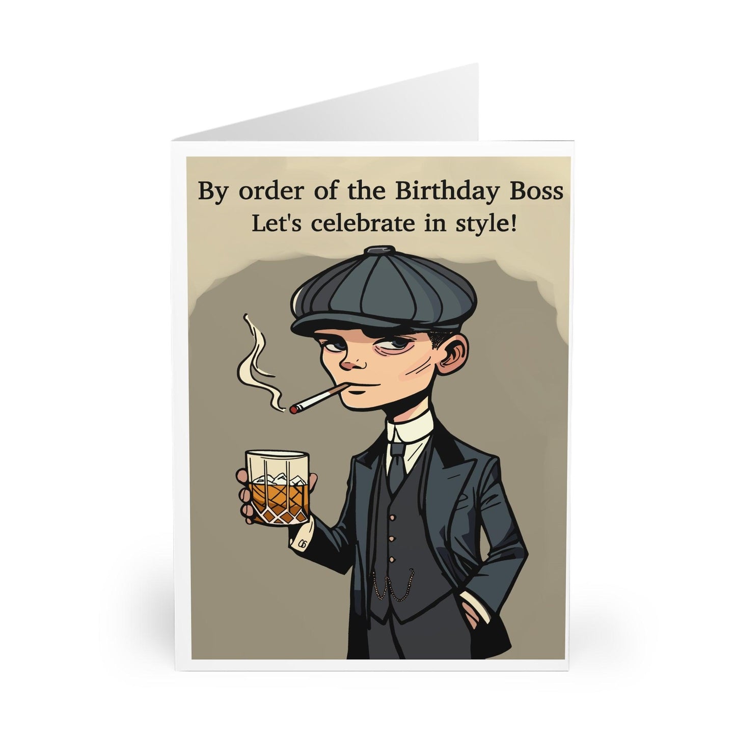 By Order of the Birthday Boss Card