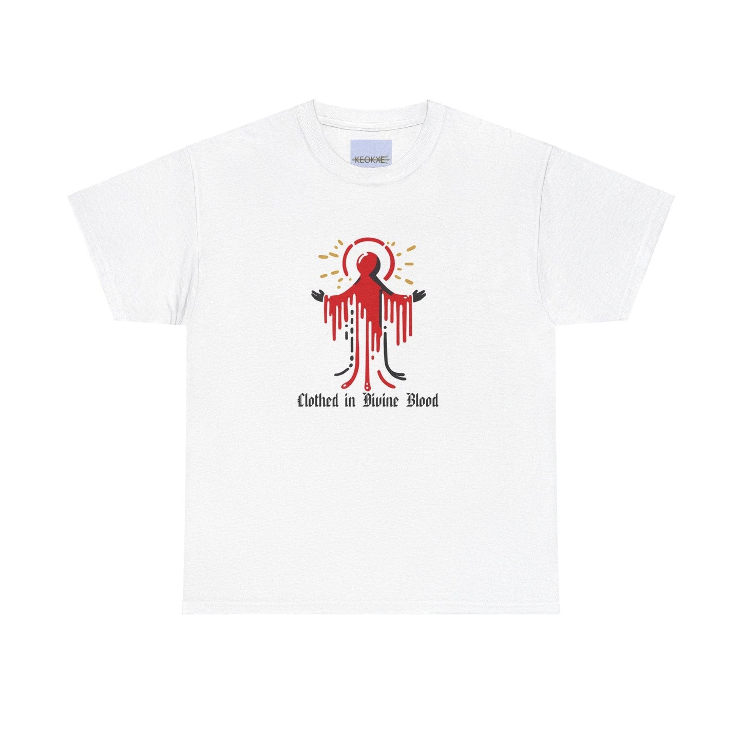 Clothed in Divine Blood – Gothic Power T-Shirt