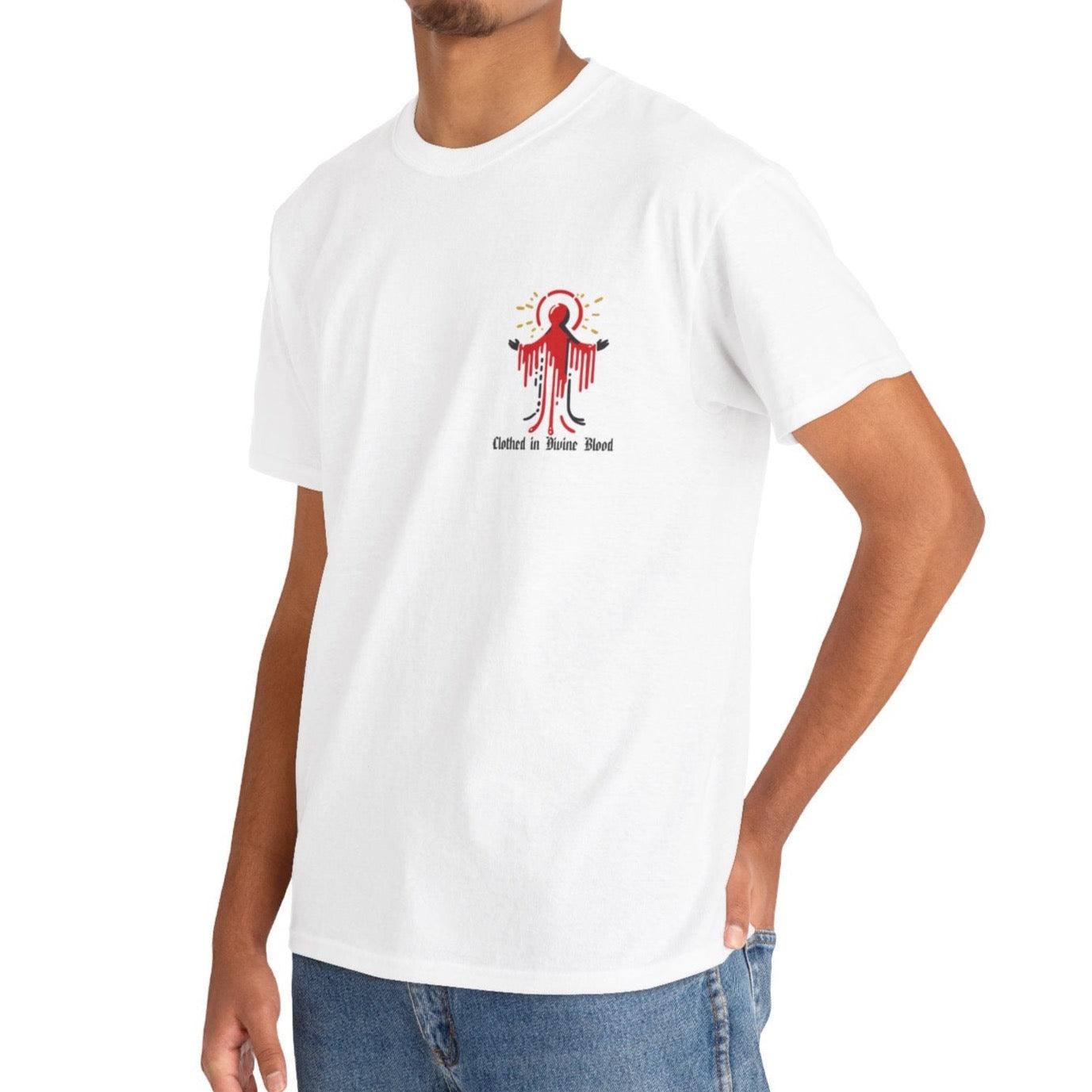 Clothed in Divine Blood – Gothic Power T-Shirt