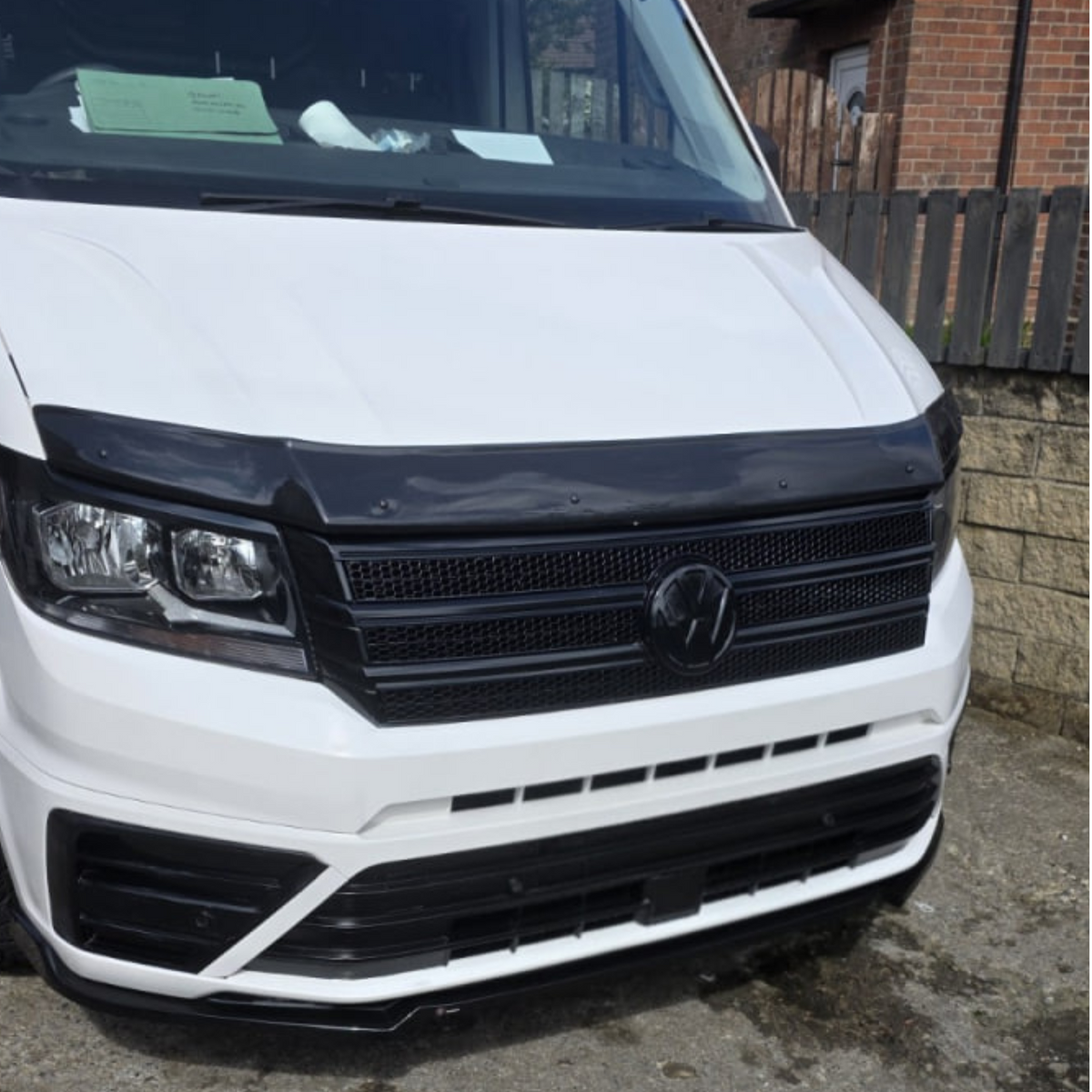For VW Crafter Honeycomb Grille Inserts (2018-2025) | Front Grille Styling Upgrade | Van-X