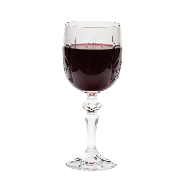 Flamenco Crystalite Full Cut Wine Glasses - 170ml - Set of 6