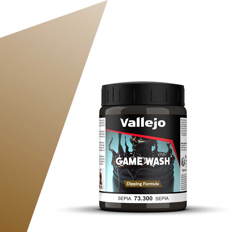 Vallejo Wash - Sepia 200 ml