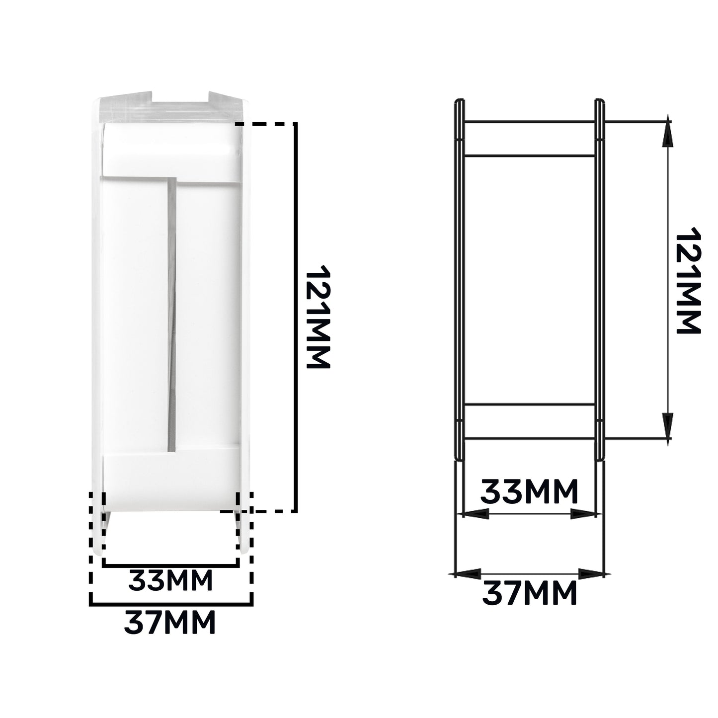 Door Louvre Vent KD 90mm-445mm DIY Tool Accessory Home and Garden Use