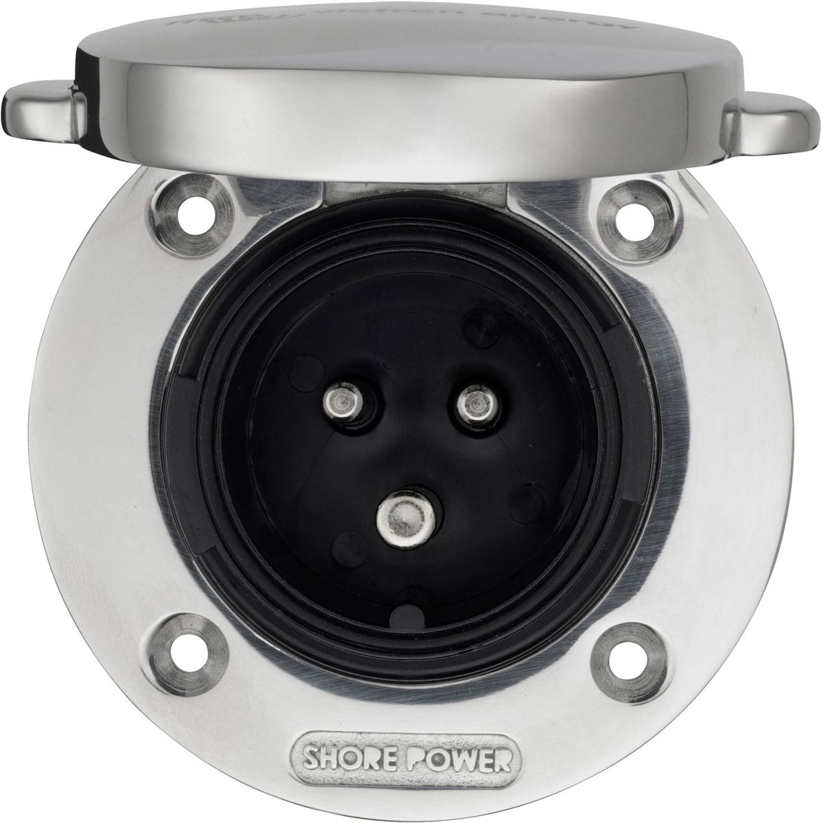 Victron Shore Power Inlet Socket in Stainless Steel (16A / 250V) VC-SHP301602000